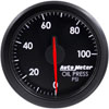 AirDrive Oil Pressure Gauge Black 2-1/16" - image 1