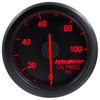 AirDrive Oil Pressure Gauge Black 2-1/16" - image 3
