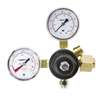 CO2 BOTTLE REGULATOR ONLY ADJUSTABLE DUAL GAUGES - image 1