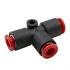 Quick Disconnect Air Line Tee 1/4 in. - image 1