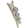 A-Pillar Triple Gauge Kit 2003-09 Dodge Ram