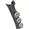 A-Pillar Triple Gauge Kit 2008-10 Ford Super Duty Powerstroke