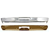 Front/Rear Chrome Bumper Set 1970-71 Plymouth Duster - image 1
