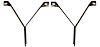 Front Bumper Mounting Brackets 1967-69 Plymouth Barracuda - image 1