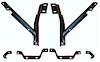Front & Rear Bumper Mounting Brackets 1970-72 Plymouth Duster - image 1