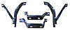 Front & Rear Bumper Mounting Brackets 1970-72 Plymouth Barracuda