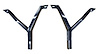 Front Bumper Mounting Brackets 1970-72 Dodge Challenger - image 1