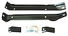 Front Bumper Bracket Set 1971-1972 Chevy C-Series Pickup Truck/Blazer 2WD/Suburban 2WD - image 1