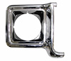 73-74 Chevy Pickup 73-78 GMC Pickup Jimmy Suburban RH SingleHeadlamp Bezel Plastic - image 1