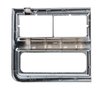 145-4389-4L Premium Headlight Bezel LH Chrome/Dark Gray (Dual Headlights) 89-91 Chevy R/V Blazer Suburban & 1-Ton Trucks - image 2