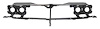 Grille/Headlamp Support 1968-1969 Dodge Charger - image 1
