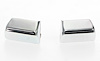 69 CV Chevelle upper outer Pr w/ hdwr Grille Molding - image 1