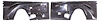 72-74 E-Body Front Inner Fender Pair - image 1