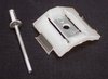 298-4567-5 Side Molding Clip w/ Rivet 67-68 F100 F250 - image 2