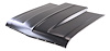 2" Cowl Induction Hood 1973-1974 Chevy Nova - image 1