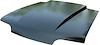 Aluminum Hood 1987-93 Mustang - image 1