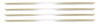 330-4548-4S Side Hood Molding Set 4pcs 48-50 Ford F1 F2 - image 1