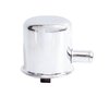 Tall Oil Filler Breather Cap for 1968-1969 Mopar in Chrome with 1 Hose Outlet - image 2