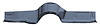371-8963 Lower Firewall (Toe Board) Patch, 63 Ford Galaxie; Mercury Marauder - image 1