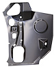 376-1466-2R Cowl Side Hinge Panel, Inner, RH, 66-70 Dodge Plymouth B-Body - image 1