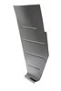 376-4051-1L Inner Cowl Side Footwell Panel wo Louver Holes LH 51-55 Chevy GMC Trucks Suburban - image 2