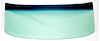 380-1067-T Windshield, Green Tint, 67-76 A-Body 2DR Hardtop & Convertible - image 1