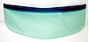 380-1462-T Windshield, Green Tint, 62-63 Dodge Plymouth B-Body - image 1