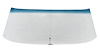 380-3470-VC Windshield with Antenna, Clear, 70-72 GM A-Body Convertible