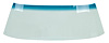 380-3567-TB Windshield with Tint Band, Green Tint, 67-69 Camaro Firebird Coupe - image 1
