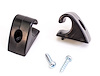 385-4067-2P Sun Visor Retainer Clips (Black) LH/RH Pair 67-72 Chevy GMC C/K Truck - image 1