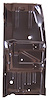 Steel Floor Pan - Half 1967-1976 Dart - image 1