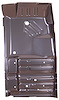 Steel Floor Pan - Half 1971-1974 Mopar E-Body - image 1