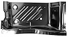 410-1570-L Rear Footwell Area Floor Pan, LH, 70 Barracuda - image 1