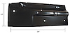 Rear Cab Floor (Repair Patch) for 1967-1972 GM C/K Series Pickup Trucks [Left/Driver Side] - Panel-26 W10 - image 1