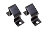 425-8466-2P Rear Seat Base Retainer Brackets (2pcs) 66-69 Fairlane, 68-69 Torino - image 1
