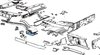 425-8466-5R Torque Box Floor Pan Brace Rear Lower RH 66-69 Fairlane Torino - image 3