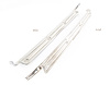 445-4067-SSP Stainless Steel Door Sill Plates Pair 67-72 Chevy CK Trucks Blazer Suburban - image 1