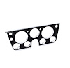 460-4068-2 Dash Bezel Chrome/Black w/Choke 67-68 Chevy GMC C/K Trucks Blazer Jimmy Suburban - image 1