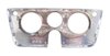 460-4069-3 Three-Hole Dash Bezel for 1967-1972 Chevy/GMC Pickup, Blazer, Jimmy, Suburban - image 2