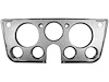 67-72 Chevy GMC Pickup BlazerJimmy Suburban Dash Bezel w/Gauges-All Chrome - image 1