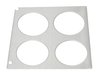 460-4078-1B Dash Bezel Trim Brushed Aluminum 78-80 Chevy GMC C/K Trucks Blazer Jimmy Suburban w/o AC - image 3