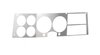 460-4081-A Dash Bezel Trim for 1981-1991 Chevy/GMC Trucks, Blazer, Jimmy, Suburban - image 2