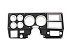 Dash Instrument Bezel for 1981-1983 GM Pickup, Blazer, Jimmy, Suburban [With A/C] - image 1