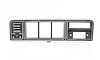 460-4573-BAC Black Dash Bezel with AC for 1973-1979 Ford F100, F150, F250, F350 Truck, 1978-1979 Bronco - image 1