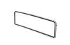 461-4573-2B Glove Box Door Trim Chrome/Black 73-79 Ford Truck, 78-79 Bronco - image 2