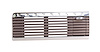 466-4047-1S Center Dash With Ashtray 47-53 Chevy Truck