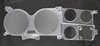Gauge Lens for 1973-1987 GM Pickup, Blazer, Jimmy, Suburban without Clock [Clear Lens] - image 2
