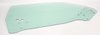 550-1570-TR Door Glass, Green Tint, RH, 70-74 E-Body Hardtop - image 2