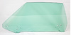550-1570-TVL Door Glass, Green Tint, LH, 70-71 E-Body Convertible - image 1