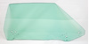 550-1570-TVR Door Glass, Green Tint, RH, 70-71 E-Body Convertible - image 1